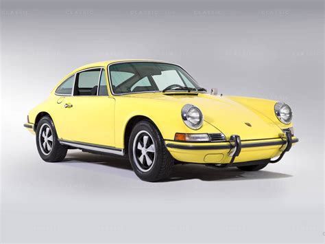 1972 Porsche 911 Yellow Manual, 5 speed Left Hand Drive i.